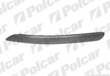 Молдинг бампера правий Polcar 812607-6