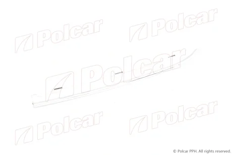 Накладка решетки левый Polcar 30B105-1