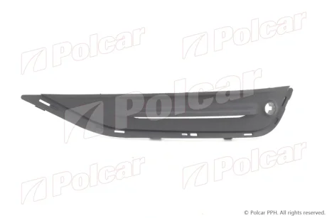 Решітка в бампері ліва Polcar 90D127-1