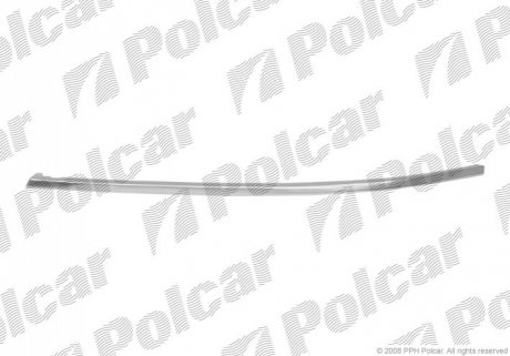 Молдинг бампера левый Polcar 132707-7 (фото 1)