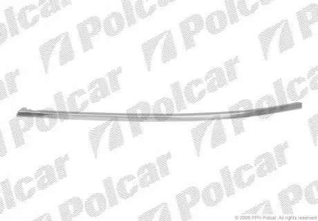 Молдинг бампера левый Polcar 132707-7