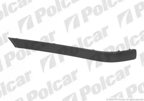 Молдинг бампера левый Polcar 20079625