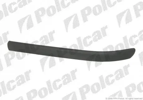 Молдинг бампера левый Polcar 200907-5