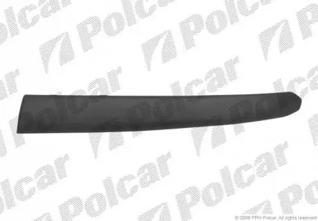 Молдинг бампера левый Polcar 30220715