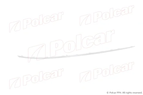 Молдинг бампера левый Polcar 501796-7
