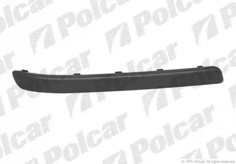 Молдинг бампера лівий Polcar 555796-5