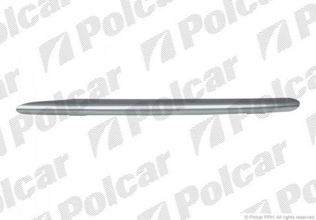 Молдинг бампера лівий Polcar 958107-7 (фото 1)