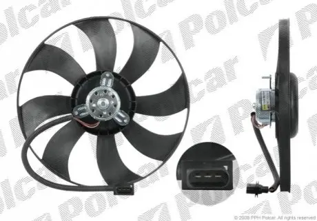 Вентилятор без кожуха Polcar 952523U1