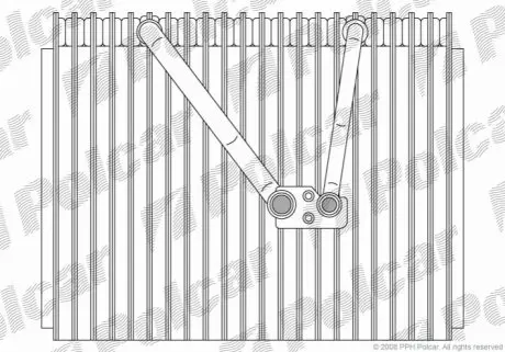 Испаритель кондиционера Polcar 5516P8-2