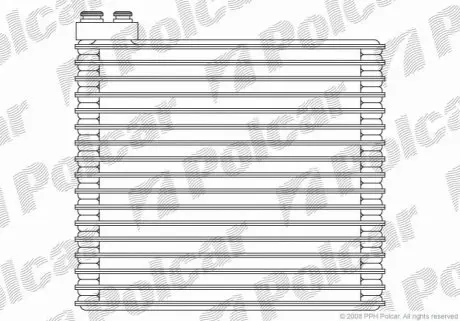 Испаритель кондиционера Polcar 8103P8-1