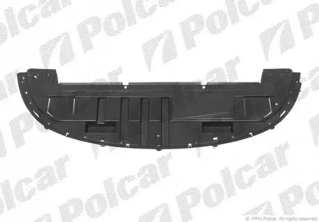 Защита бампера нижний Polcar 605534-5