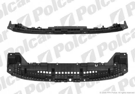 Защита бампера нижний Polcar 811634-5