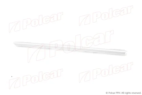 Молдинг бампера лівий Polcar 95M10721