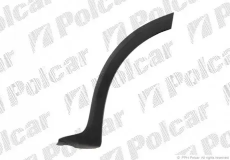 Накладка крыла левый Polcar 555781-5