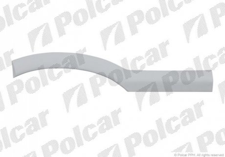 Накладка крила лівий Polcar 556081-7 (фото 1)
