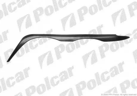 Накладка фари правий Polcar 20080616