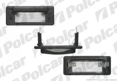 Ліхтар номерного знаку DB Sprinter / VW LT 95-05 Polcar 5062959E