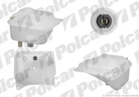 Розширювальний бачок, охолоджувальна рідина Audi 100 91- Polcar 1316ZB-1