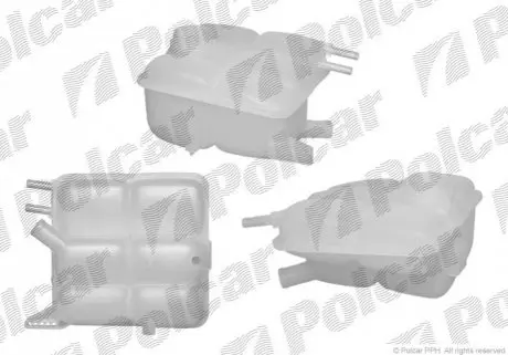 Бачок компенсаційний Ford C-max/ Focus/Kuga 03-12 Polcar 3202ZB-1