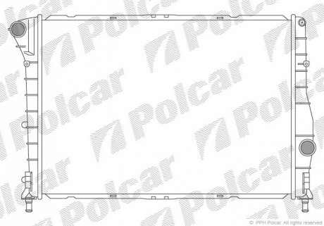 Радіатор охолодження Polcar 140908-2 (фото 1)