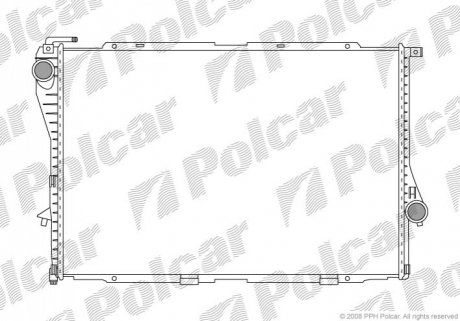 Радиатор охлаждения Polcar 2016087X