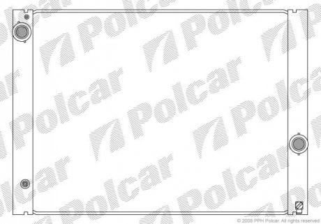 Радиатор охлаждения Polcar 2017083X (фото 1)