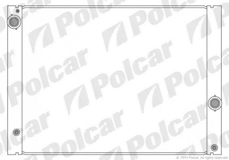 Радіатор охолодження Polcar 2017085X (фото 1)