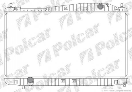 Радіатор охолодження Polcar 251108-1 (фото 1)