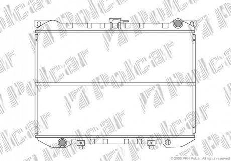 Радиатор охлаждения Polcar 270908-1