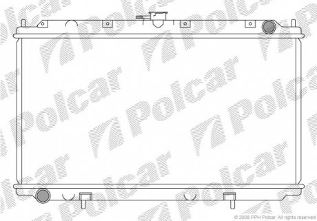 Радиатор охлаждения Polcar 273208-2