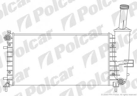 Радиатор охлаждения Polcar 3023081X