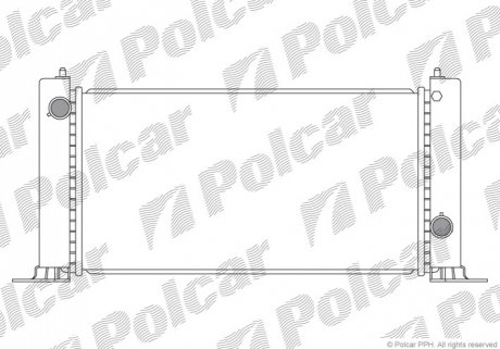 Радиатор охлаждения Polcar 303008-2