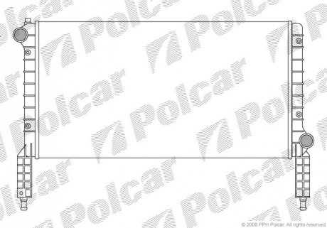 Радиатор охлаждения Polcar 304008-1