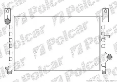 Радиатор охлаждения Polcar 320908-2