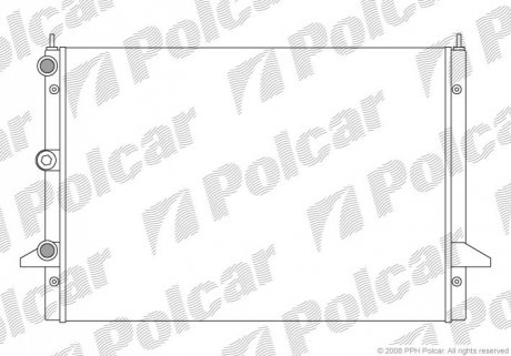 Радіатор охолодження Polcar 324008-2