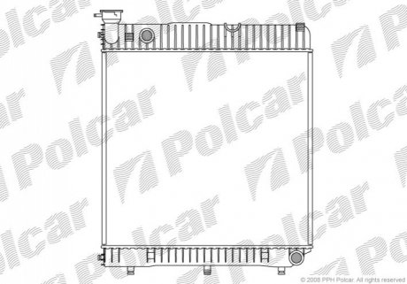 Радиатор охлаждения Polcar 506108-2