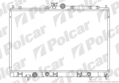 Радіатор охолодження Polcar 526508-1