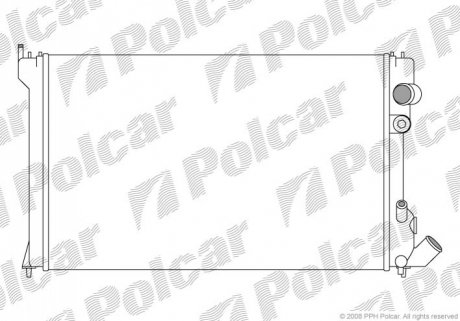 Радиатор охлаждения Polcar 576508-3