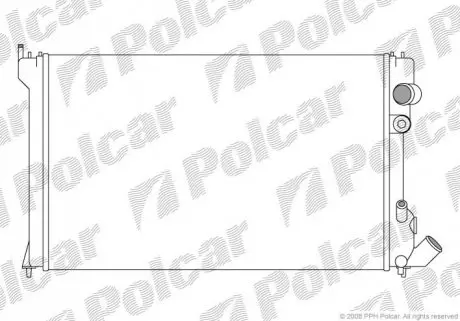 Радиатор охлаждения Polcar 576508-3