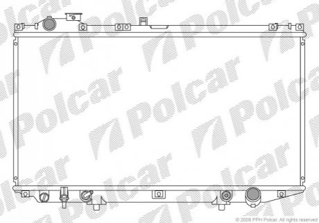 Радиатор охлаждения Polcar 802108-1