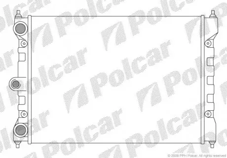 Радиатор охлаждения Polcar 952308-1