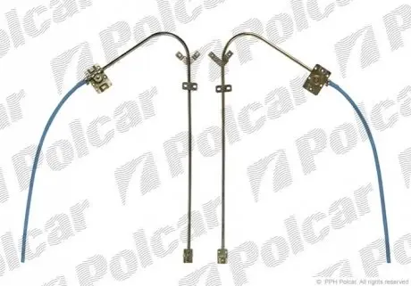 Склопідйомник ручної Polcar 5701PSM3