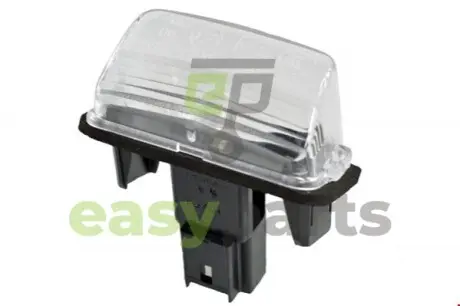 (OE 6340.A3)Ліхтар номерного знака Citroen Berlingo, C3 Picasso, C4 Picasso I, Xsara Picasso Peugeot 206, 207, 306, 307, 406, 407 06.94- Polcar 5790959X