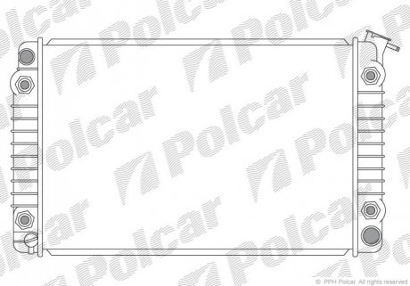 Радиатор охлаждения Polcar 253008-3