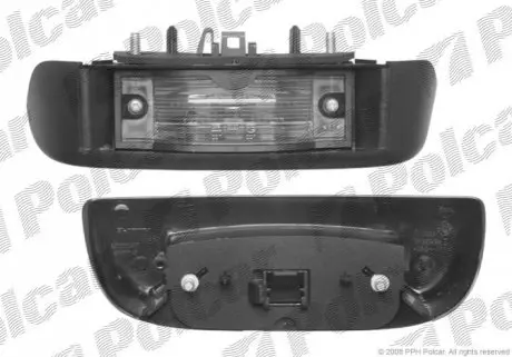 Фара номерного знака Polcar 6041958X