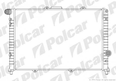 Радиатор охлаждения Polcar 140908-1 (фото 1)