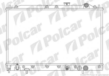 Радиатор охлаждения Polcar 521608-3