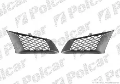 Решетка левый + правый Polcar 608005-0