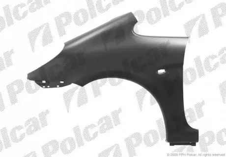Крило переднє праве Polcar 232702-J