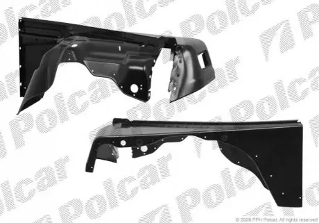 Крыло переднее правое Polcar 242402